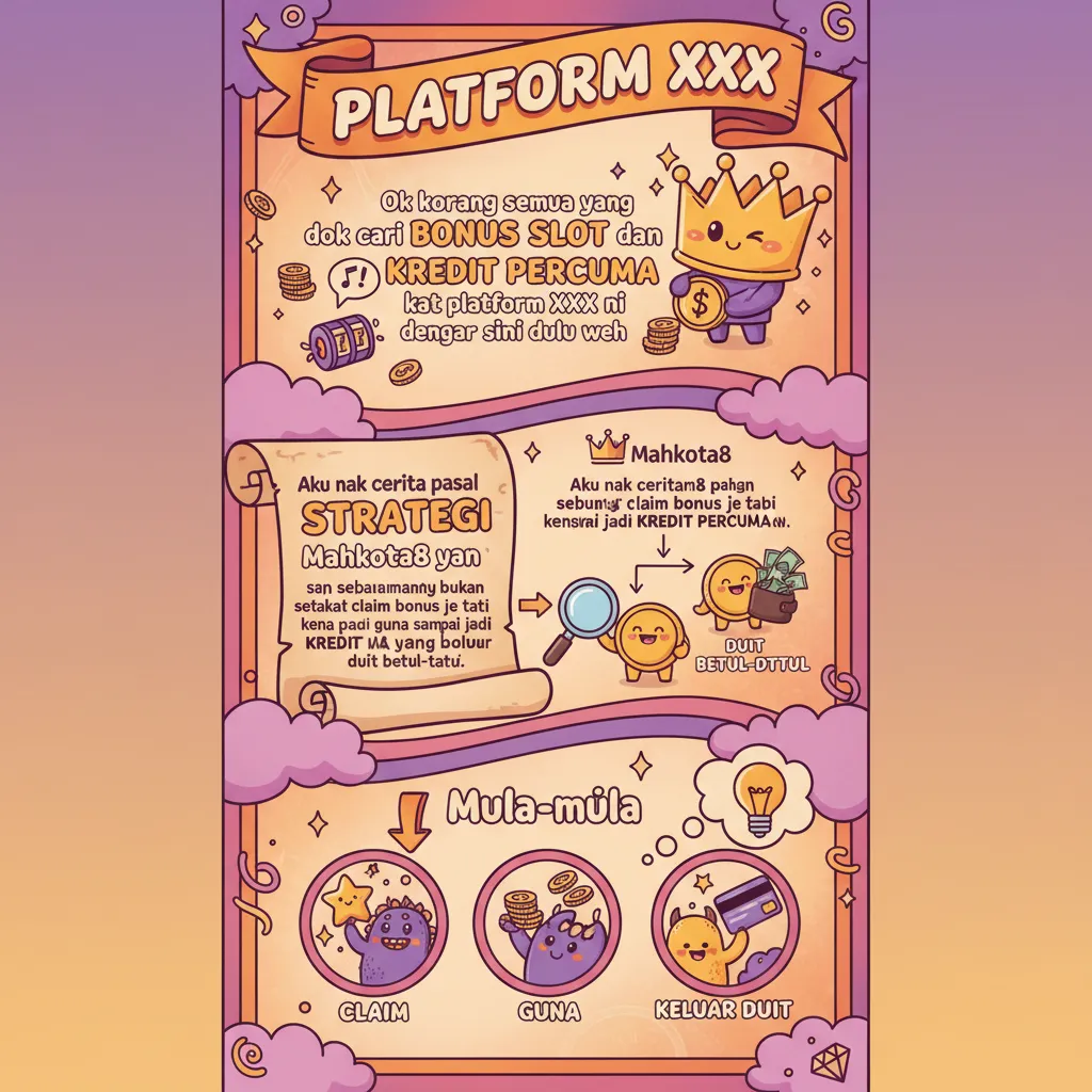 Strategi Mahkota8: Bonus Slot & Kredit Percuma