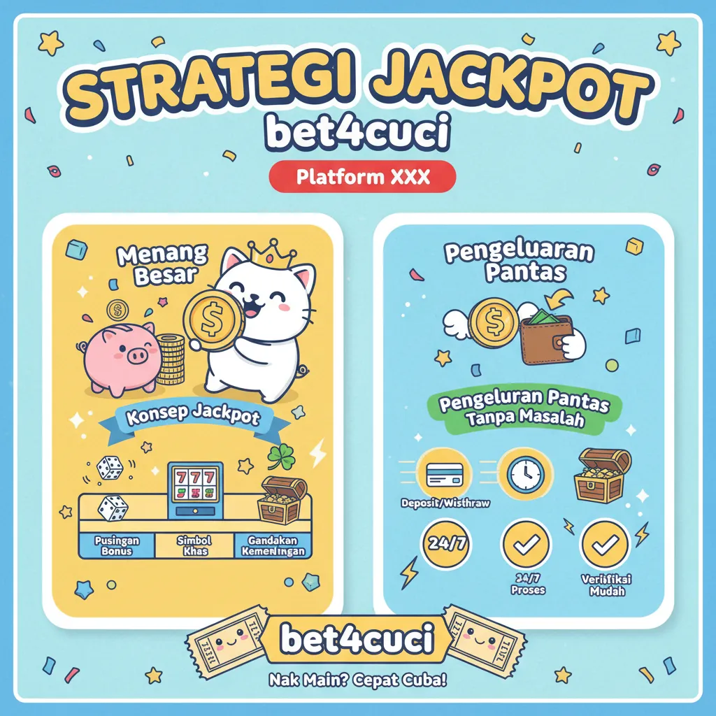 Strategi Jackpot bet4cuci dengan Pengeluaran Wang Pantas