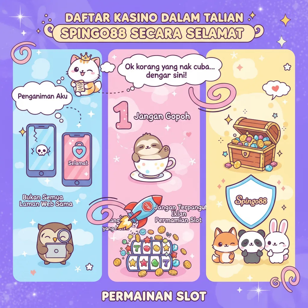 Daftar Kasino Dalam Talian Spingo88 secara Selamat