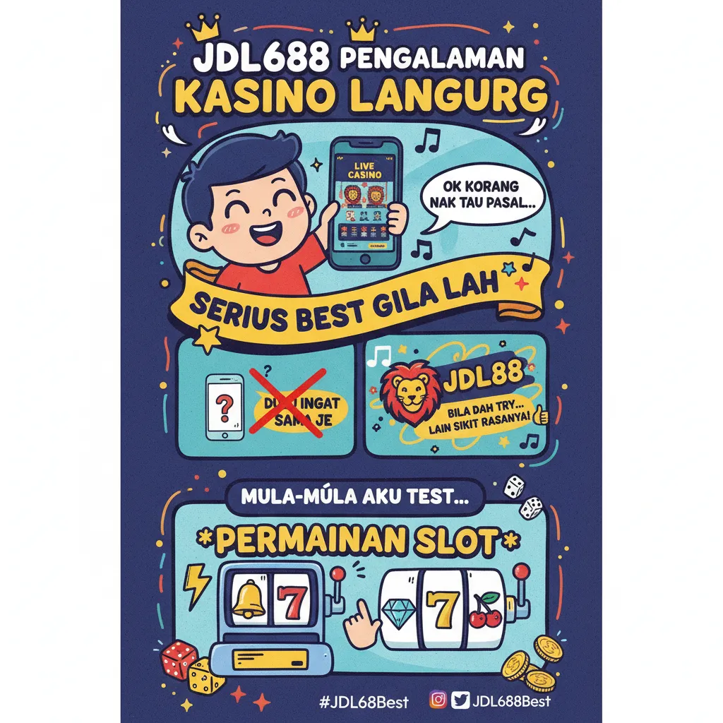 JDL688: Pengalaman Kasino Langsung & Transaksi Pantas